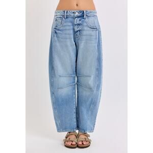 NEW Cello SZ 11 Mid Waisted Barrel Leg with Dart Details